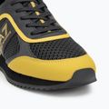 EA7 Emporio Armani Scarpe con lacci bianche e nere nero/ muschio antico 7