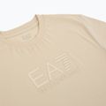 T-shirt da uomo EA7 Emporio Armani Visibility Cotton Crew latte di mandorla 3