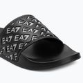 EA7 Emporio Armani Water Sports All Over infradito nero/bianco completo 7