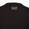 Maglietta donna EA7 Emporio Armani Train Visibility nero/oro 4