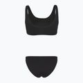 Costume da bagno a due pezzi da donna EA7 Emporio Armani Maxi Logo Bikini Top nero 2