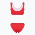 Costume da bagno due pezzi donna EA7 Emporio Armani Maxi Logo Bikini Top rosso racing 2