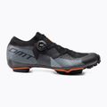 Scarpe da ciclismo MTB da uomo DMT KM1 nero/grigio 2