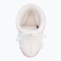 Donna Moon Boot Icon Low Nylon rosa/bianco stivali da neve 5