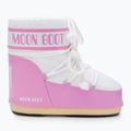 Donna Moon Boot Icon Low Nylon rosa/bianco stivali da neve