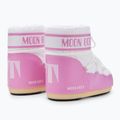 Donna Moon Boot Icon Low Nylon rosa/bianco stivali da neve 3