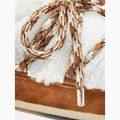 Moon Boot Mule Stivali in shearling whisky/bianco sporco 11