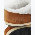 Moon Boot Mule Stivali in shearling whisky/bianco sporco 12
