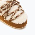 Moon Boot Mule Stivali in shearling whisky/bianco sporco 7