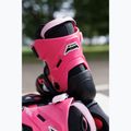 Pattini per bambini con protezioni Rollerblade Microblade Combo Jr black/pink 9