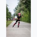 Pattini per bambini con protezioni Rollerblade Microblade Combo Jr black/pink 10