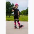 Pattini per bambini con protezioni Rollerblade Microblade Combo Jr black/pink 12