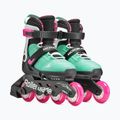 Rollerblade Microblade XT Jr pattini a rotelle per bambini nero/verde mare 2