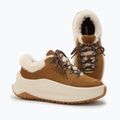Donna Moon Boot Moon247 City Shearling stivali da neve cognac 10