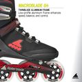 Pattini in linea da uomo Rollerblade Macroblade 84 black/sand/red 9