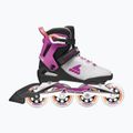 Pattini in linea da donna Rollerblade Macroblade 84 W light grey/violet/orange 2