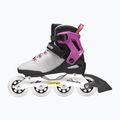 Pattini in linea da donna Rollerblade Macroblade 84 W light grey/violet/orange 3