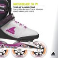 Pattini in linea da donna Rollerblade Macroblade 84 W light grey/violet/orange 10
