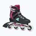 Pattini in linea da donna Rollerblade Macroblade 84 W black/burgundy/ocean green