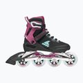 Pattini in linea da donna Rollerblade Macroblade 84 W black/burgundy/ocean green 2