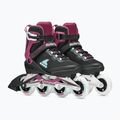 Pattini in linea da donna Rollerblade Macroblade 84 W black/burgundy/ocean green 4