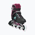 Pattini in linea da donna Rollerblade Macroblade 84 W black/burgundy/ocean green 5