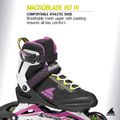 Pattini in linea da donna Rollerblade Macroblade 80 W black/dark fuchsia 7