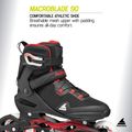 Pattini in linea da uomo Rollerblade Macroblade 90 black/red 7
