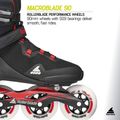 Pattini in linea da uomo Rollerblade Macroblade 90 black/red 8