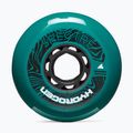 Ruote per pattini in linea Rollerblade Hydrogen Spectre 80MM/85A 4 pcs teal
