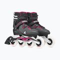 Pattini in linea da donna Rollerblade Macroblade 90 W black/burgundy/ocean green 4