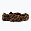 Pantofole da donna Moon Boot Fleece Ballerina Leopard cognac/cocoa 2