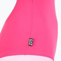 EA7 Emporio Armani Logo Tape Costume da bagno intero rosa neon 3