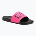 EA7 Emporio Armani Sport acquatici Visibilità infradito rosa fluo / nero