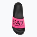 EA7 Emporio Armani Sport acquatici Visibilità infradito rosa fluo / nero 5
