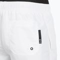 Pantaloncini da bagno EA7 Emporio Armani Logo Tape Boxer uomo bianco 4