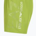 Pantaloncini da bagno EA7 Emporio Armani da uomo con logo oversize titanite / argento 3