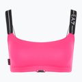 Costume da bagno due pezzi donna EA7 Emporio Armani Logo Tape Bikini Top rosa neon 3