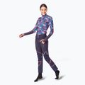 Felpa donna Crazy Oxygen stampata leila blu 3