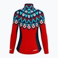 Felpa trekking donna Crazy Wonder Magic norway rosso lana 2