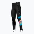 Pantaloni scozzesi gialli con stampa Crazy Hugo
