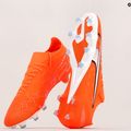 PUMA Ultra Match FG/AG scarpe da calcio da uomo ultra arancione/puma bianco/blu glimmer 12
