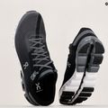 Scarpe da corsa On Running Cloudflow nero/asfalto da uomo 19