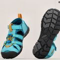 KEEN Seacamp II CNX ipanema/blu fiordo sandali da trekking per bambini 16