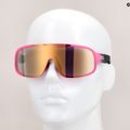 Occhiali da sole POC Aspire rosa/nero uranio traslucido/oro strada chiarezza 6