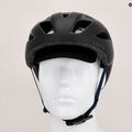 Casco da bicicletta Giro Cormick nero opaco/blu scuro 9