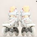 Pattini a rotelle da donna Powerslide Next Marble 100 rosa 22