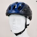 Casco da bicicletta Lazer Codax KC + net blu/nero 8