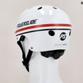 Casco Powerslide Pro Urban Stripe bianco 18
