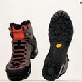 Salewa MTN Trainer Mid GTX scarpe da trekking da uomo carbone/papavero 12